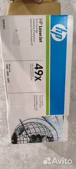 Картридж HP 49X (Q5949X) оригинал