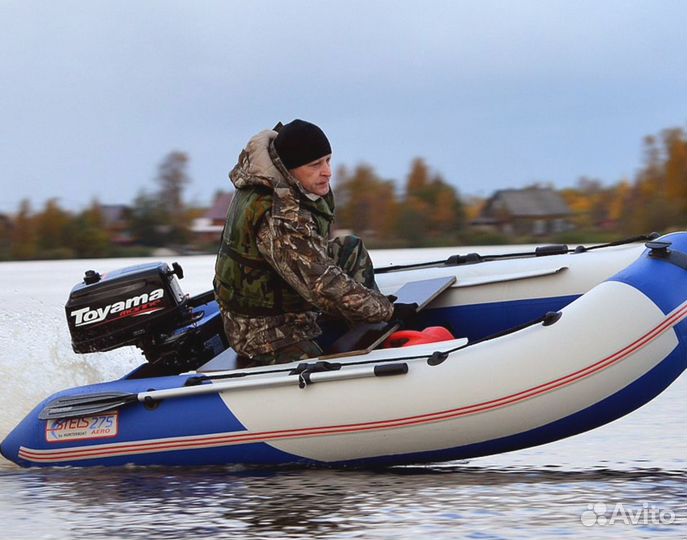 Лодка пвх Стелс 275 Аэро. Отправка за 1 день