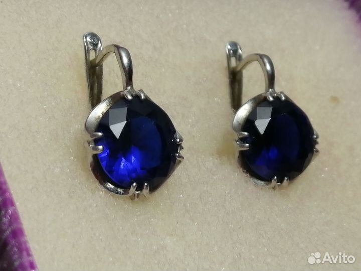 Серьги серебро 925проба