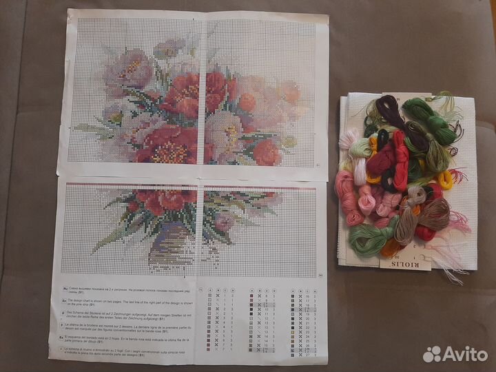 Набор для вышивания крестом Риолис