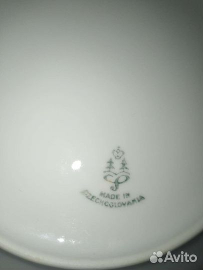 Тарелки от сервиза Чехии, Япония, Германия