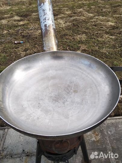 Садж (сковорода из пищевой нержавыйки)