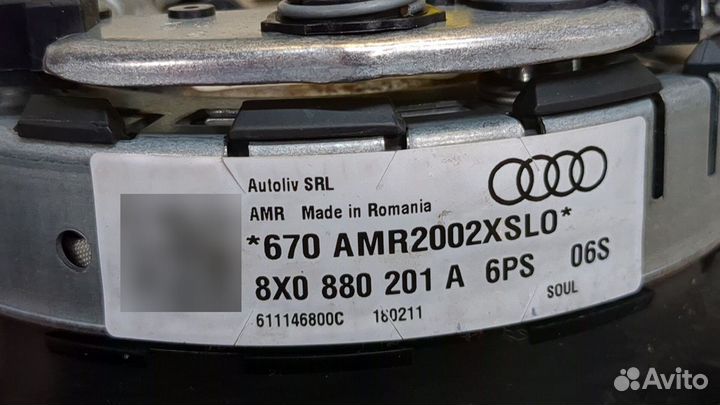 Подушка безопасности водителя Audi A1 (8X), 2011