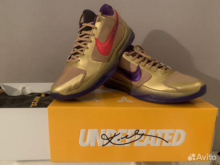 Оригинал Kobe 5 Pronto Undefeated