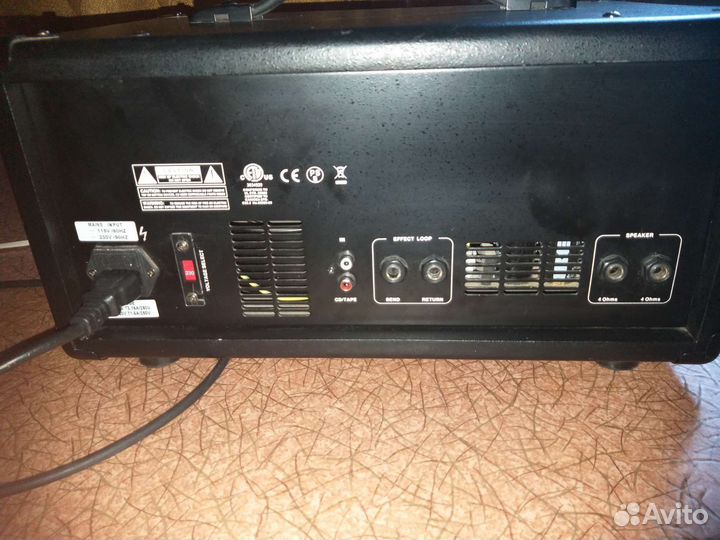 Микшерный пульт с усилителем