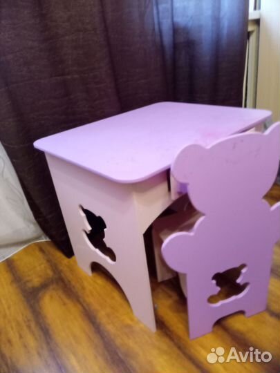 Детский стол и стул