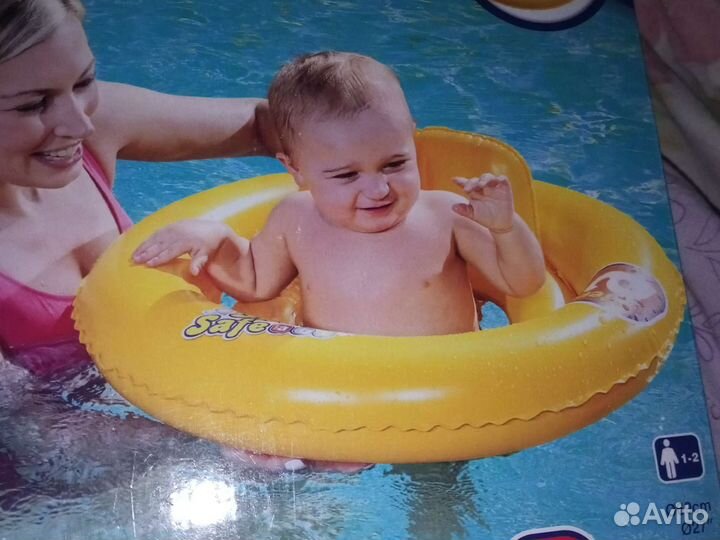 Круг с сиденьем для малышей (0+). Новый
