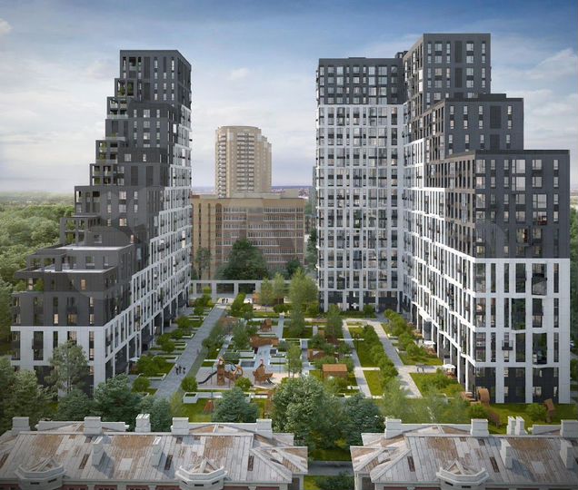 2-к. квартира, 62,7 м², 7/25 эт.