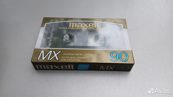 Аудиокассеты Maxell MX 90 (1985) Japan market