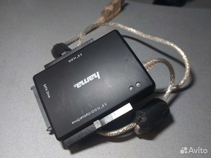Адаптер жесткого диска Hama USB - IDE / SATA, AA25