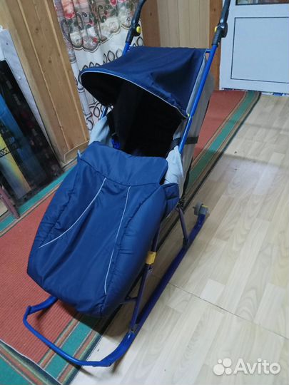 Коляска санки