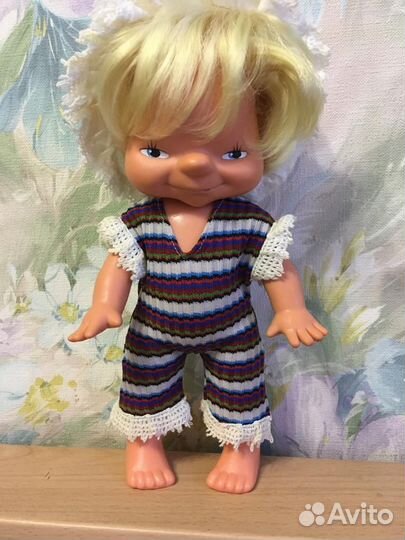 Кукла гдр блондинка редкая