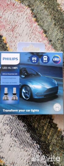 Светодиодные лампы led philips h7