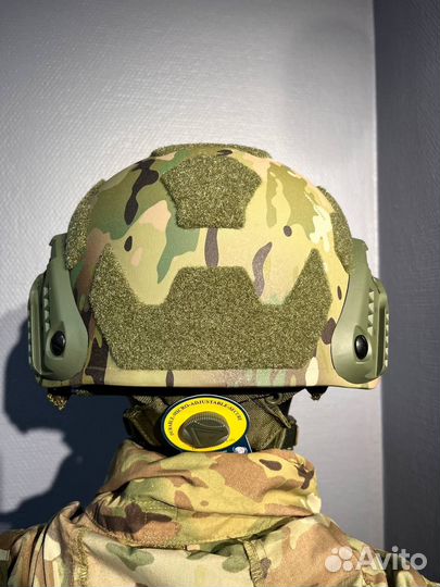 Полуухий шлем арамид sentry мультикам