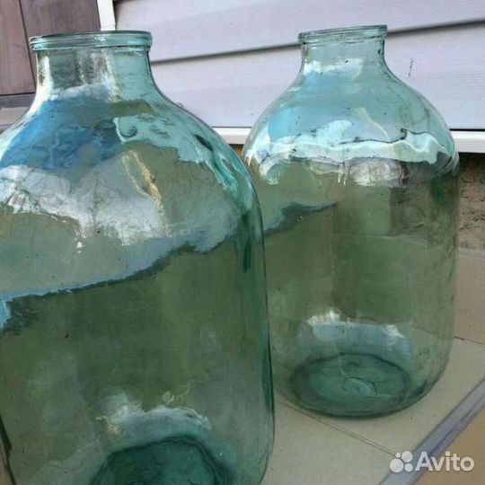 Банка 10 литров стеклянная