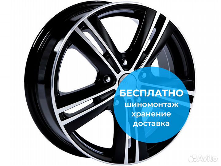 R16 4x100 6J ET45 D60,1 Скад Багира алмаз