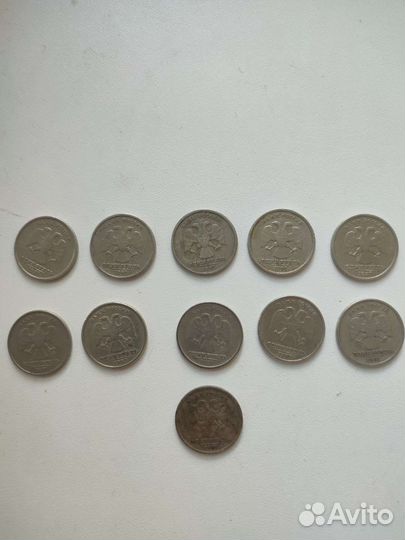 1 рубль 1997 г, 1 рубль 1998 г., 1- рубль 1999