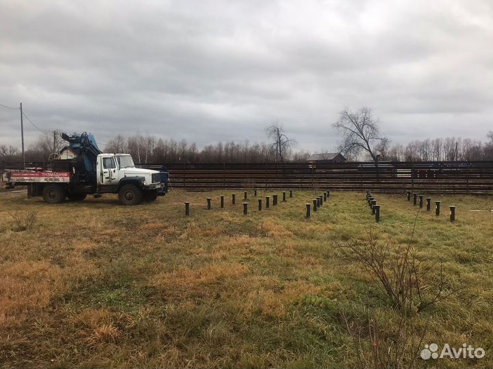 Винтовые сваи напрямую с завода