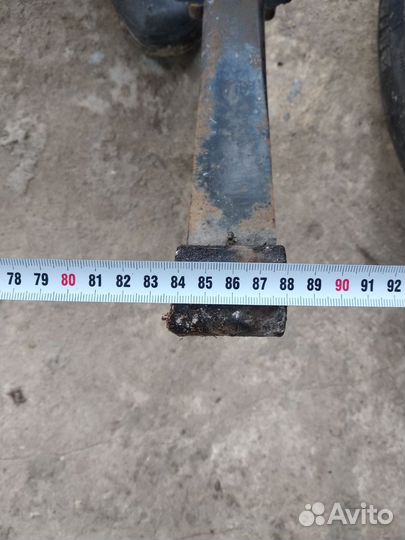 Ось балка на легковой прицеп