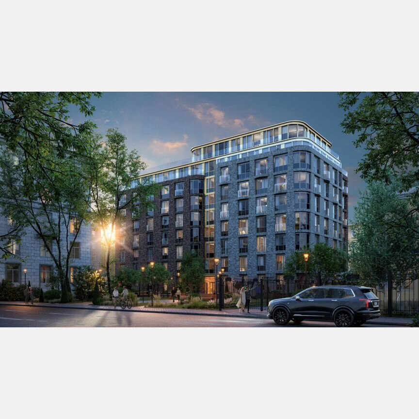 1-к. квартира, 46,7 м², 2/7 эт.