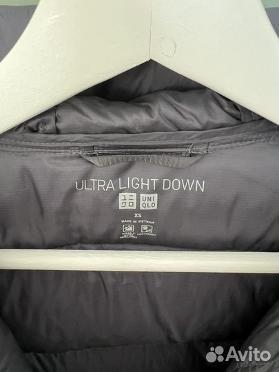 Пуховик женский uniqlo