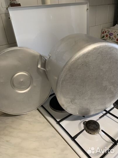 Кастрюля алюминиевая15л