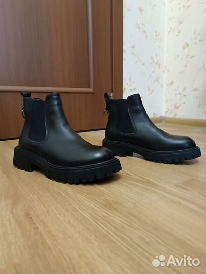 Ботинки женские зимние кожаные 41р