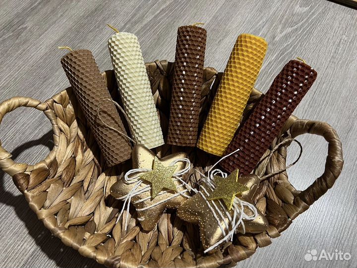 Свеча ручная работа