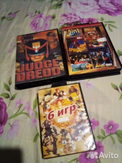 Картриджи Sega