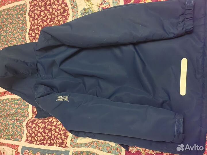 Куртка демисезонная утепленная на подростка 170 см