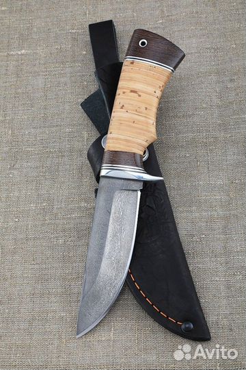 Нож Гепард Х12мф береста