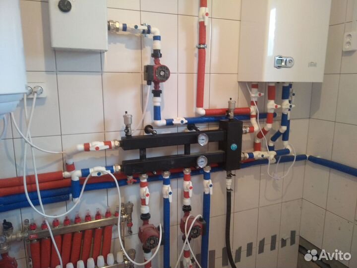 Монтаж систем отопления