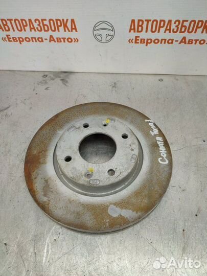 Диск тормозной передний Hyundai Sonata 4 Ef Тагаз