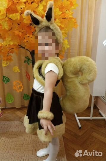 Костюм белки 4-6 лет Прокат