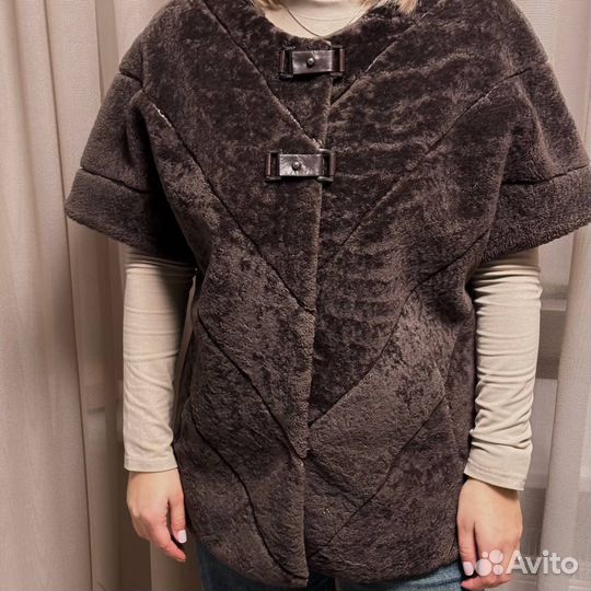 Дублёнка женская с мехом