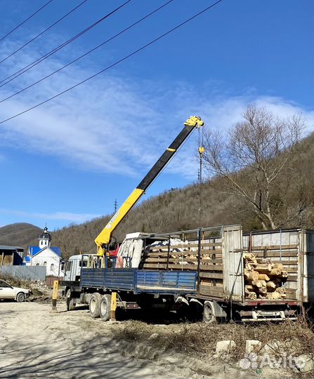 Аренда и услуги манипулятора, стрела 5 т, 16 м, борт 12 т, 6 м
