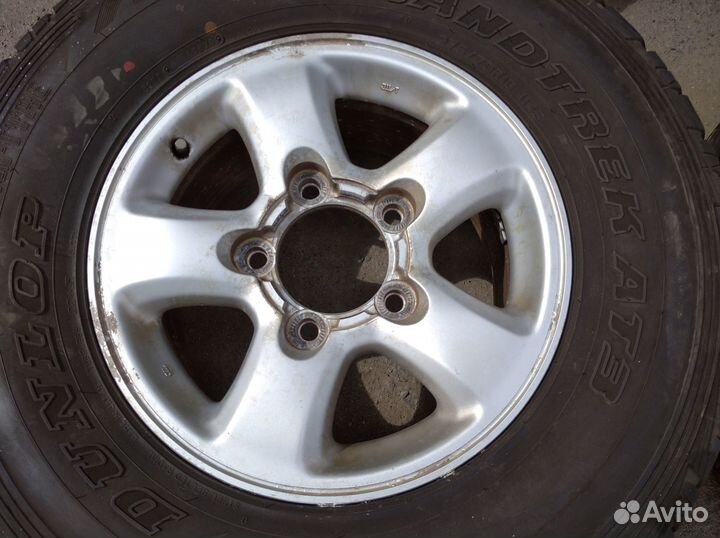 Land Cruiser 100 диски R16 + 275/70R16 Dunlop