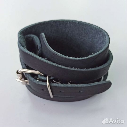 Манжета напульсник на руку натуральная кожа