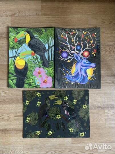 Картины по номерам и гравюра