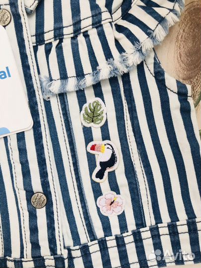 Джинсовая жилетка mayoral