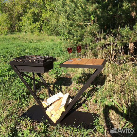 Мангалы в стиле лофт