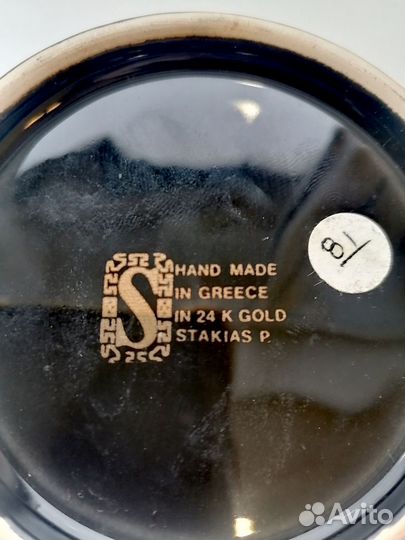 Шкатулка винтажная Греция