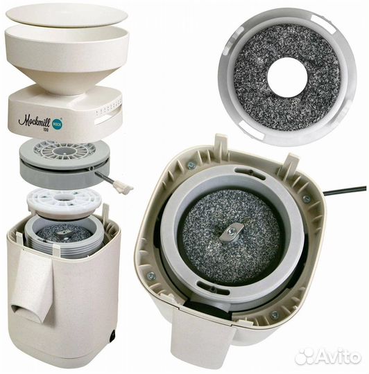 Электрическая жерновая мельница Mockmill 100