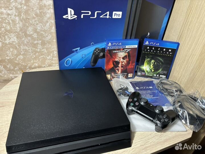 SonyPlaystation 4Pro 1TB New+Игры