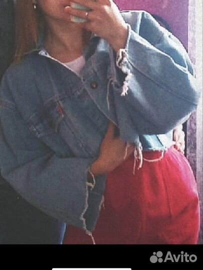 Джинсовка оверсайз