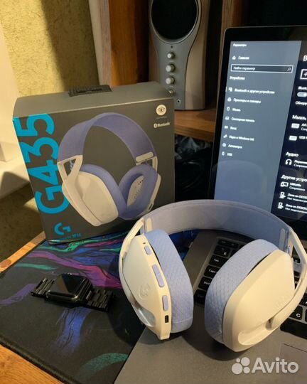 Беспроводные наушники Logitech G435