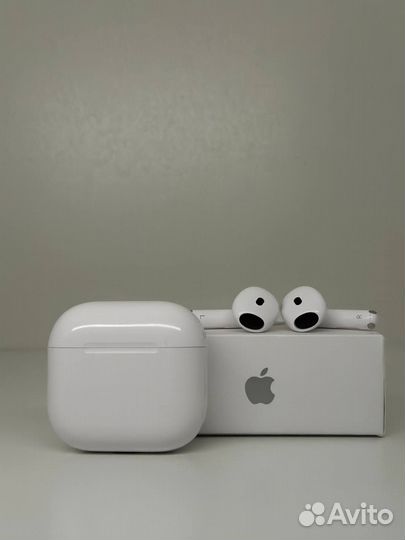 Беспроводные наушники Apple Airpods 4 с шумоподавл