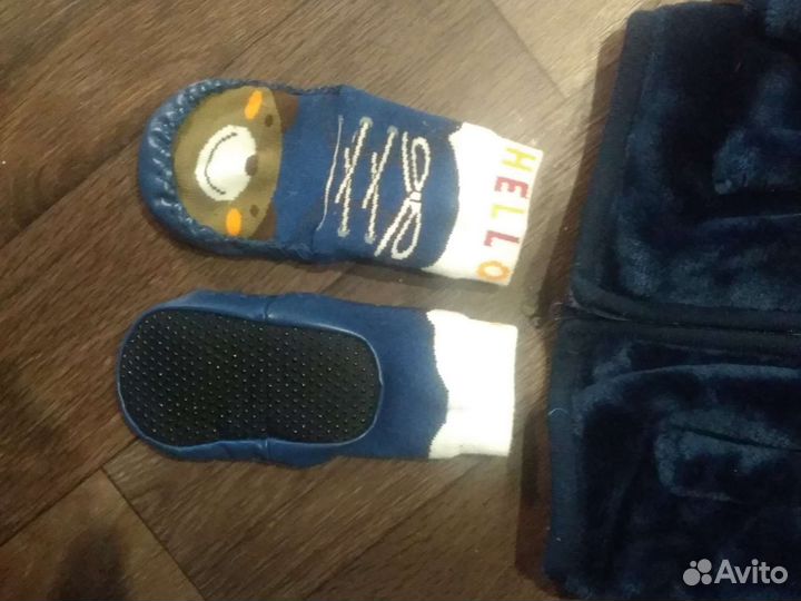 Костюм плюшевый пинетки