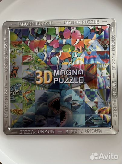 Пазл 3 D магнитный
