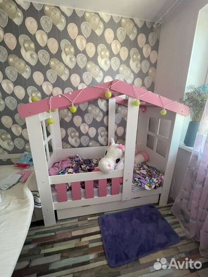 Детская кровать-домик 160*80